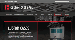 Desktop Screenshot of customcasegroup.com