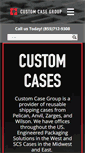 Mobile Screenshot of customcasegroup.com